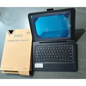 Zagg rugged pro connect keyboard iPad 10.2 for 7th 8th 9th Gen